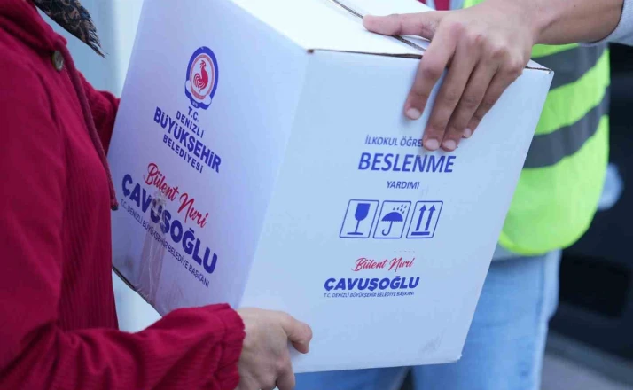Denizli Büyükşehir’in beslenme desteğine 5. sınıflar da dahil edildi 