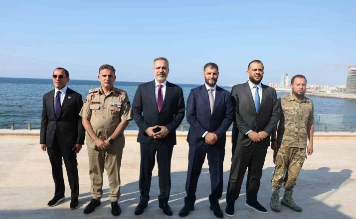 Dışişleri Bakanı Fidan, Libya Başbakanı Ulusal Güvenlik Danışmanı Dibeybe ile bir araya geldi 