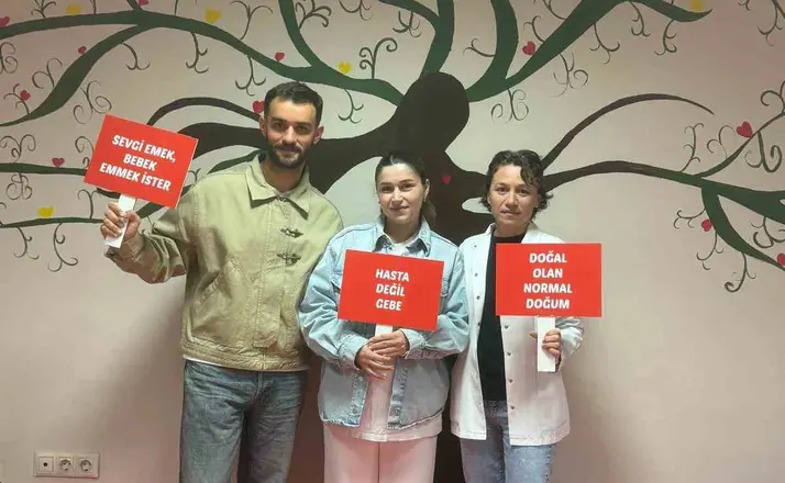 Doğuma birlikte hazırlanıyorlar
