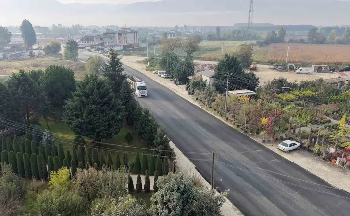 Düzce’de 55 bin ton asfalt serildi
