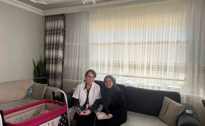 Düzce’de gebe ve lohusalara evde sağlık desteği 