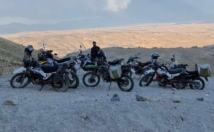 (düzeltme) - Adilcevazlı motorculardan Süphan Dağı’na zorlu tırmanış
