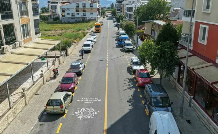 Efeler’de Göksu Caddesi yenilendi
