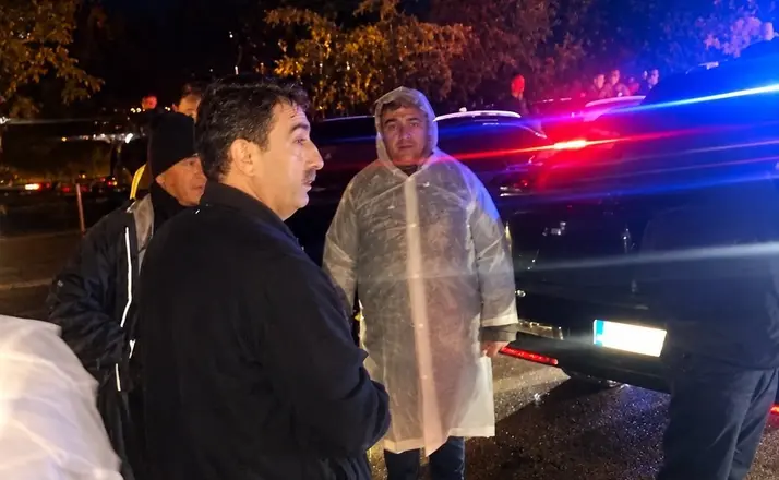 Elazığ Yurtbaşı’nda etkili olan yağışın ardından Başkan Doğan sahaya indi
