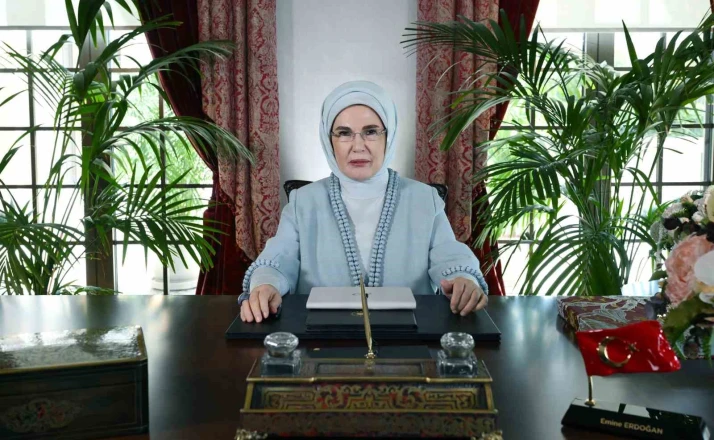 Emine Erdoğan, 6. Lider Eşleri Zirvesi’ne video mesaj gönderdi: 