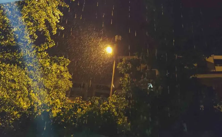 Erciş’te şiddetli yağmur etkili oldu
