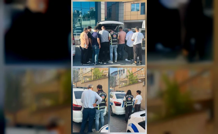 Esenler TEM’de trafiği felç eden düğün konvoyu kamerada 