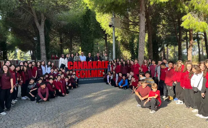 Eskişehirli öğrenciler Şehit Soner Özübek anısına Çanakkale’yi ziyaret etti
