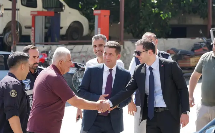 Feke’de projeler sahada değerlendirildi, esnafın talepleri dinlendi
