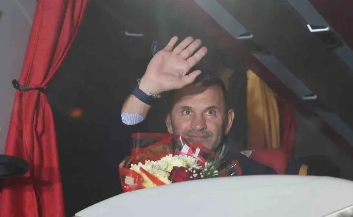 Galatasaray kafilesi, Konya’da

