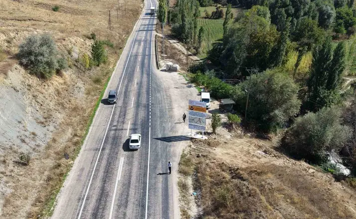 Haymana-Polatlı yolunda bölünmüş yol için ilk adım atıldı
