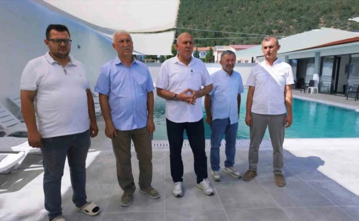 Hisarcık’ta Yarı Olimpik Yüzme Havuzu hizmete girdi 
