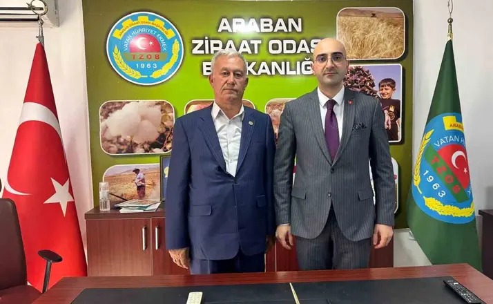 Kaymakam Ceylan, Hasan Altun ile bir araya geldi
