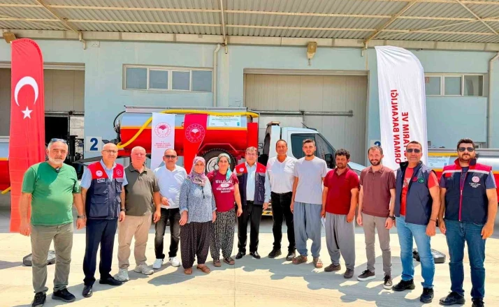KDAKP Projesi kapsamında basınçlı su tankerleri üreticilere dağıtıldı 