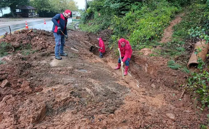 Kocaeli’de sağanak süresince görev yapan AFAD kriz masası çalışmalarını tamamladı
