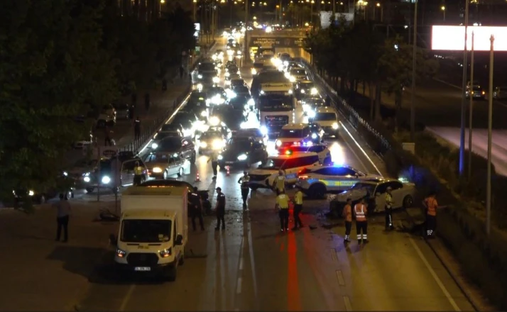 Konya'da iki otomobil çarpıştı: 2 yaralı