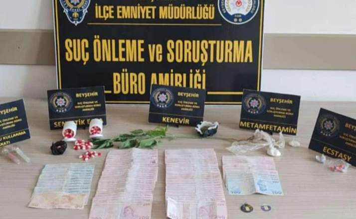 Konya’da Uyuşturucu Baskını