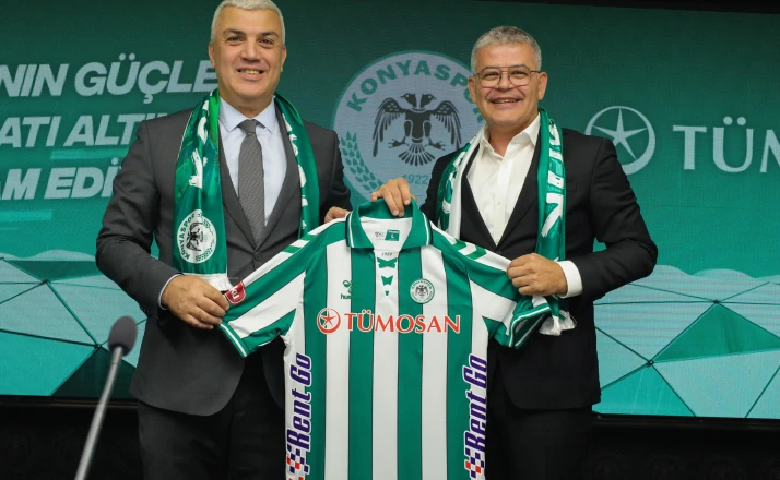 Konyaspor, Tümosan ve MEDAŞ ile devam ediyor
