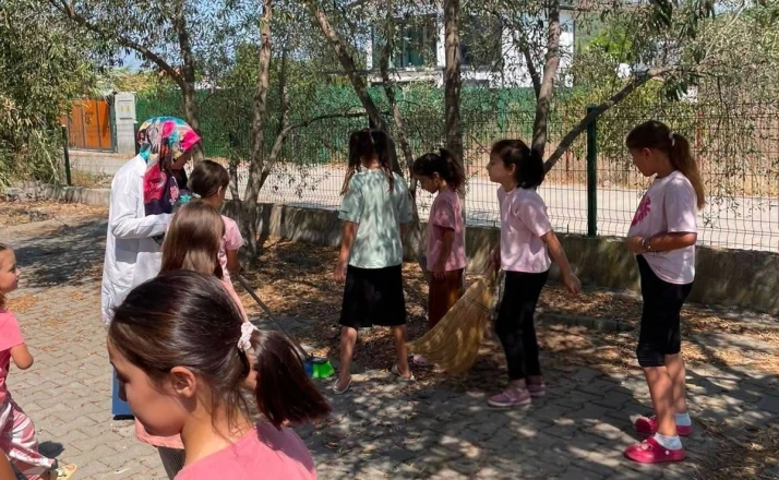 Köyceğiz’de Yaz Kur’an Kursu öğrencilerine ‘çevre bilinci’ semineri 
