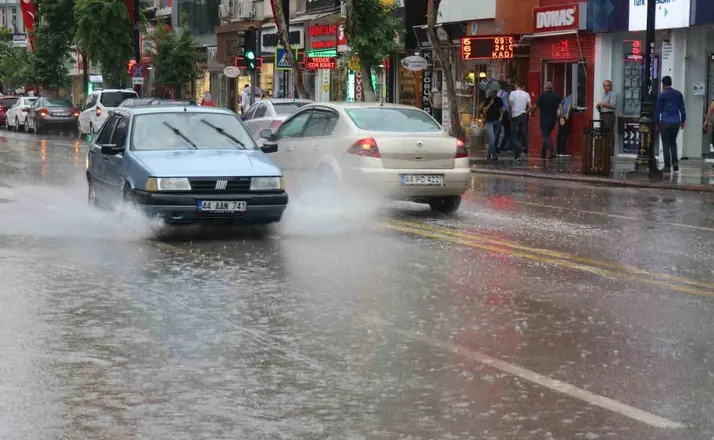Malatya’nın güney kesimleri için kuvvetli yağış uyarısı
