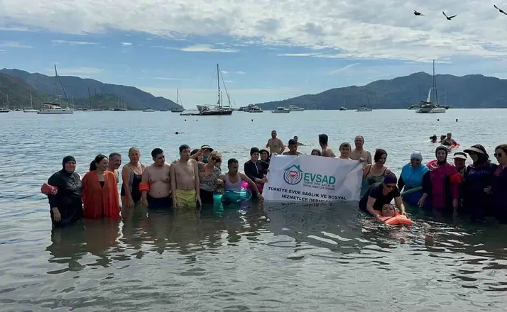 Marmaris’in en özel misafirleri ‘İlk kez denizi Marmaris’te gördüler’
