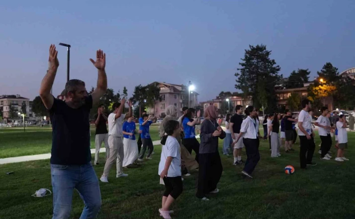 Merkez Park’ta her akşam spor var 