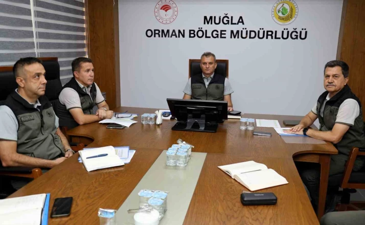 Muğla Orman Bölge Müdürü Ülküdür, OGM Ağustos Ayı Değerlendirme Toplantısı’na katıldı 