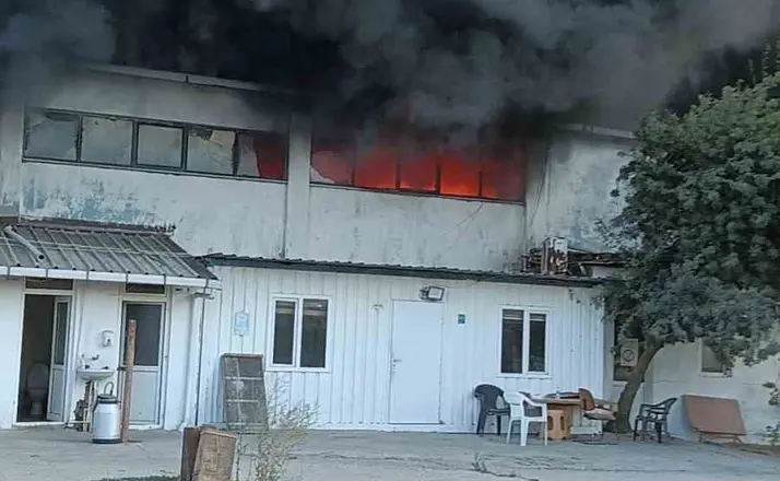 Muratlı Sanayi Sitesi’nde korkutan yangın

