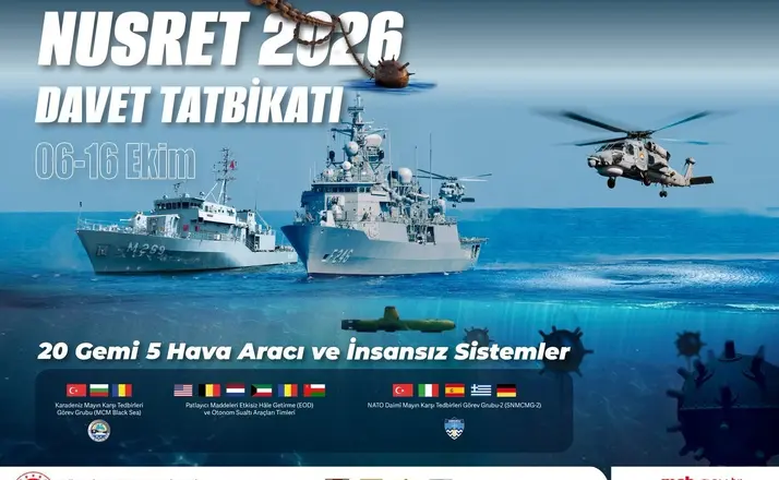 Nusret-2026 Davet Tatbikatı 6 Ekim’de başlayacak
