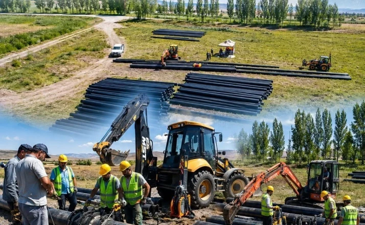 Pasinler’e 30 kilometrelik dev içme suyu yatırımı 