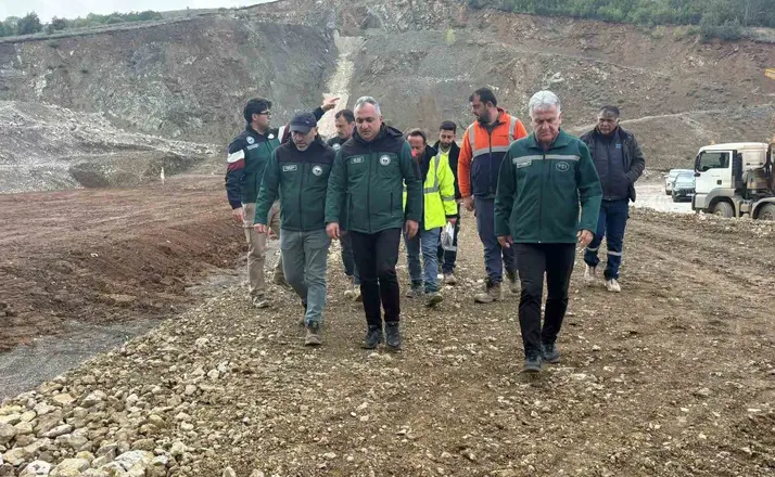 Petekli Göleti’nde çalışmalar yerinde incelendi
