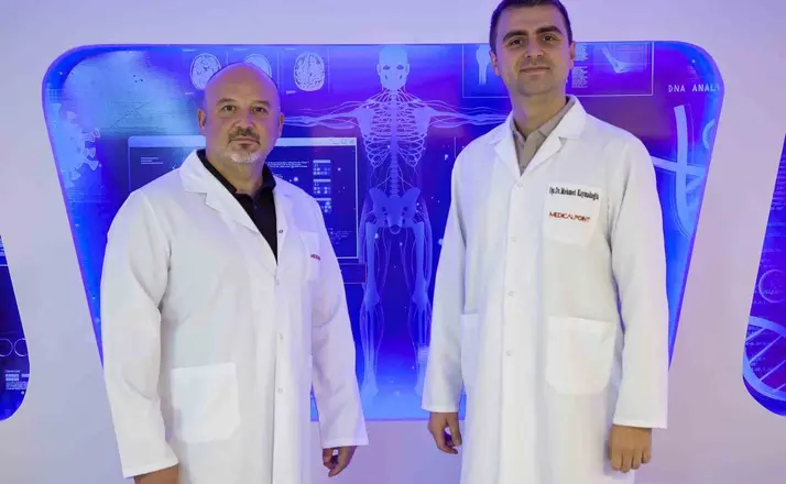 Plastik kemiğe dayandı
