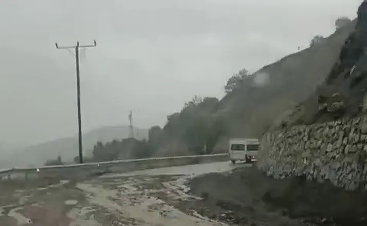 Sağanak yağış Sincik’te etkili oldu
