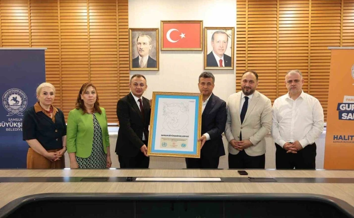 Samsun Büyükşehir Belediyesi’ne iki önemli sağlık ünvanı 