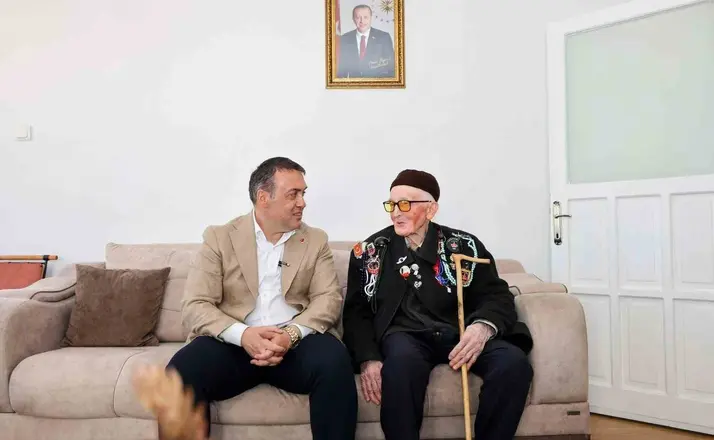 Şehit babası Hasan Bayır 93 yaşına girdi
