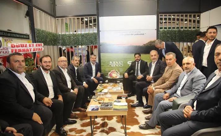 Şenol Arslan, fuarı yoğun ziyaret ve görüşme trafiğiyle tamamladı
