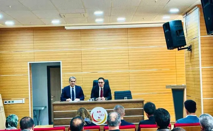 Sincik’te eğitim değerlendirme toplantısı yapıldı
