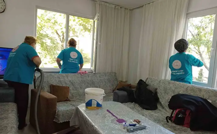Sinop’ta 800 yaşlı ve engelliye vefa desteği
