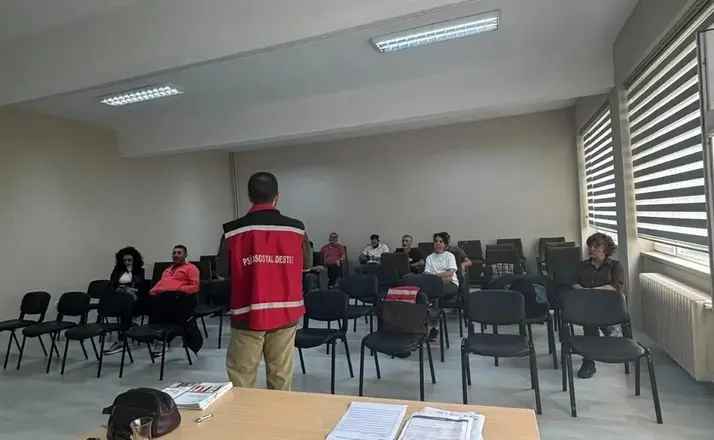 Sinop’ta afet ve acil durumlarda psikososyal destek çalışmaları
