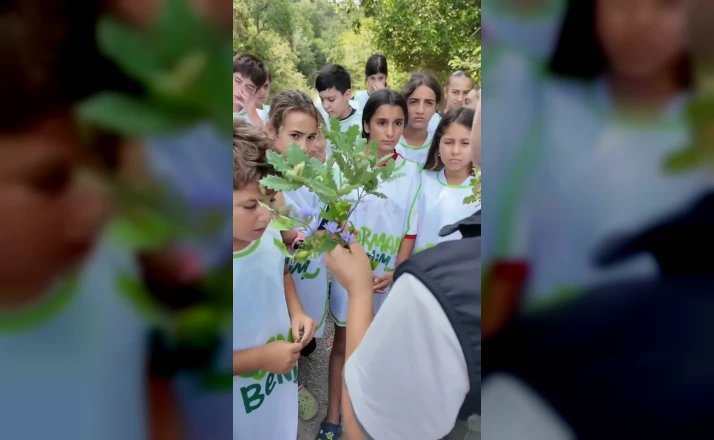 Sinop’ta minik sporculara orman sevgisi aşılandı 