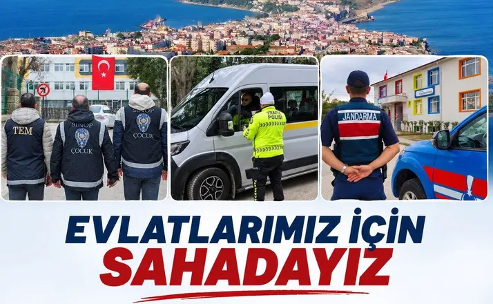 Sinop’ta yeni eğitim-öğretim yılı öncesi güvenlik tedbirleri artırıldı
