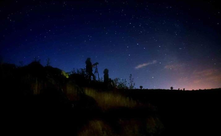 Şırnak’ta yıldızlar bu kez fotoğrafçıların objektifinden görüntülendi 