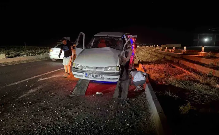 Siverek’te iki araç çarpıştı: 2 yaralı
