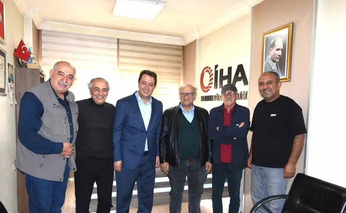 Tarih Derneği’nden İHA’ya nezaket ziyareti
