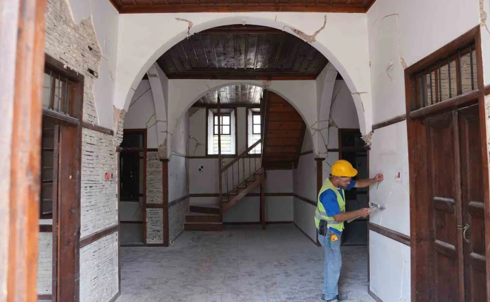 Tarihi Kocabaş Konağı restore ediliyor 