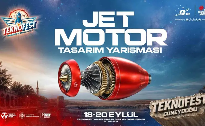 TEKNOFEST Jet Motor Tasarım Yarışması finali Diyarbakır’da tamamlandı
