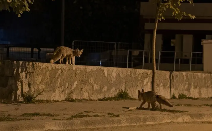 Tilkiler şehir merkezinde, ayılar köylerde görüldü

