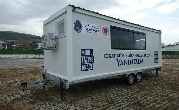 Tokat’ta dayanışma taziye aracına dönüştü
