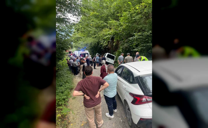 Trabzon’da trafik kazası: 5 yaralı 