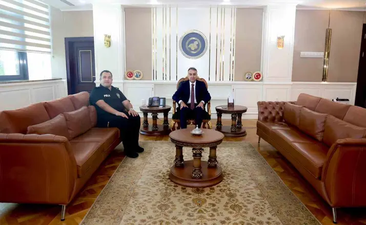 Vali Çağatay Tınmazol’unu kabul etti
